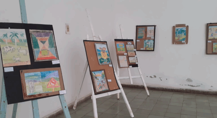 Galería de arte de Contramaestre prioriza público infantil en el verano 1 Exposición de arte en el verano 2025