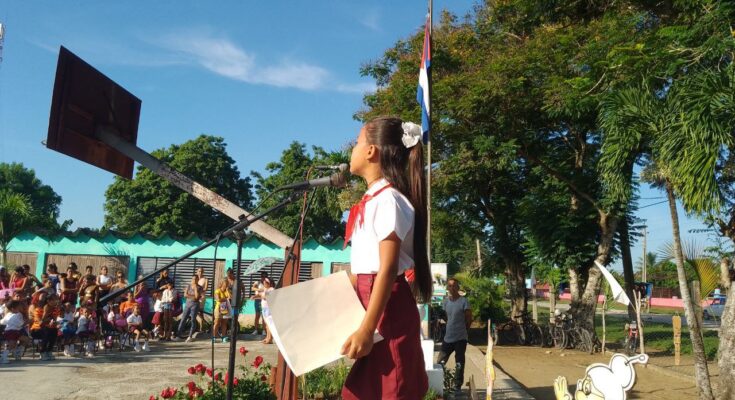 Escuela primaria Tony Alomá Serrano, sede del acto municipal por el nuevo curso escolar 1 Nuevo curso escolar 2025-2026 en Contramaestre