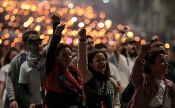 Marcha de las antorchas por José Martí