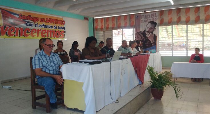 Sesionó Pleno Extraordinario del Partido en Contramaestre 1 Sesionó pleno del Partido en Contramaestre