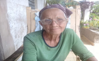 María Amelia es Coordinadora de los CDR en el reparto Patricio Lumumba.