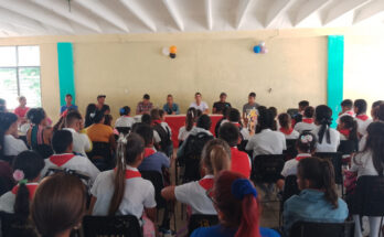 Pioneros de Contramestre participan en encuentro con antiguos miembros de la OPJM.