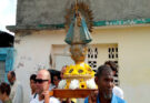 La Virgen María recorre las calles de Contramaestre